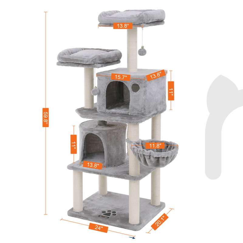 7 level cat tree