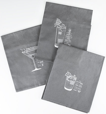 Admiral 3 Piece Bar Cart Cocktail Towel Set Joss Main
