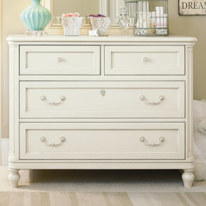 Chassidy 4 Drawer Single Dresser by Harriet Bee