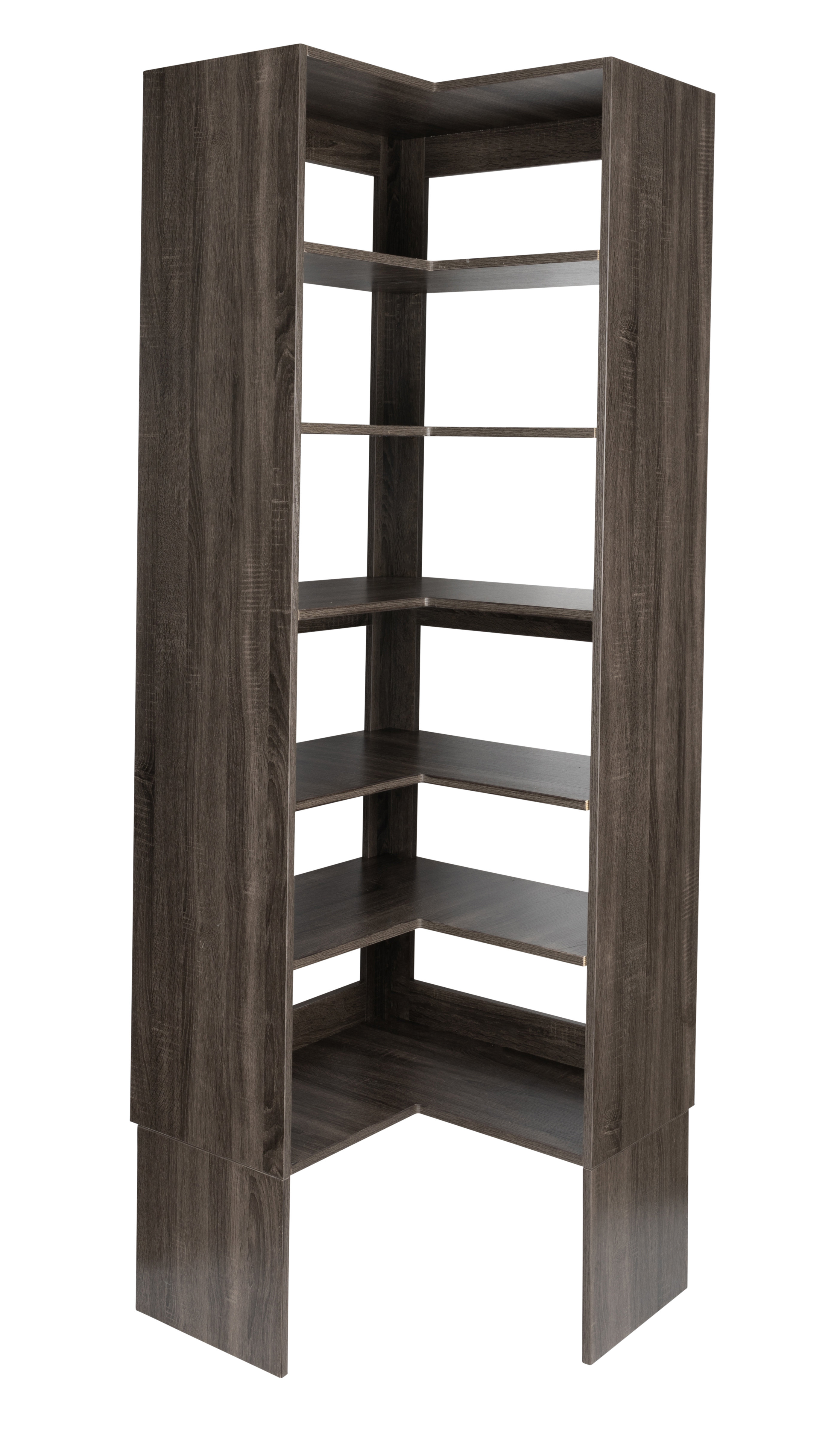 Rebrilliant Lesly 28 W Plywood Corner Tower Closet System
