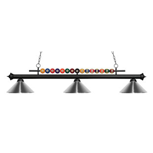 Go to store & view more images Red Barrel Studio Chapa 3-Light Billiard Light