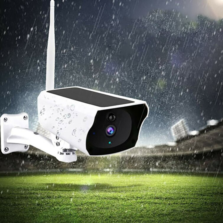 Solar Powered WiFi Wireless 1080P IP Camera IP67 Night Vision Security CCTV Cam 