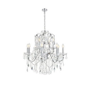 Crystal Chandeliers You Ll Love Wayfair Quickview