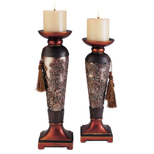 Donn Candlestick Set (Set of 2)