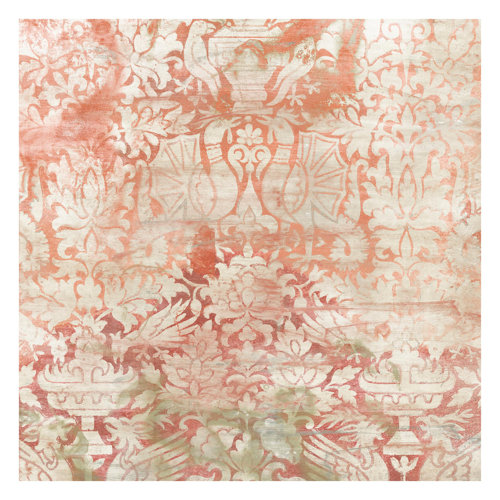 Ornamental Texture II 3.36m x 3.36m Embossed Matt Peel & Stick Wall Mural East Urban Home