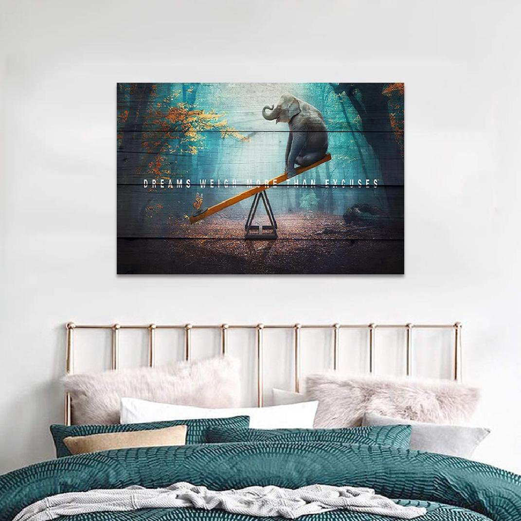 Trinx Framed Office Wall Art Canvas Painting Art Work Po Wrapped Canvas