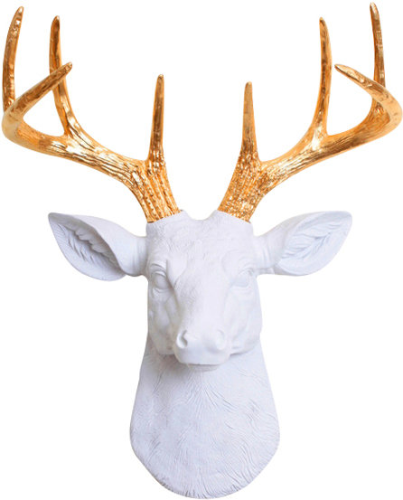 Deer Head Wall Decor white faux taxidermy the mini alfred deer head wall décor Deer Head Wall Decor white faux taxidermy the mini alfred deer head wall décor