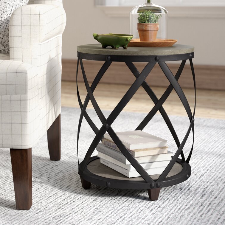 farmhouse side table living room