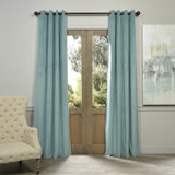 Turquoise Velvet Curtains Drapes You Ll Love In 2020 Wayfair