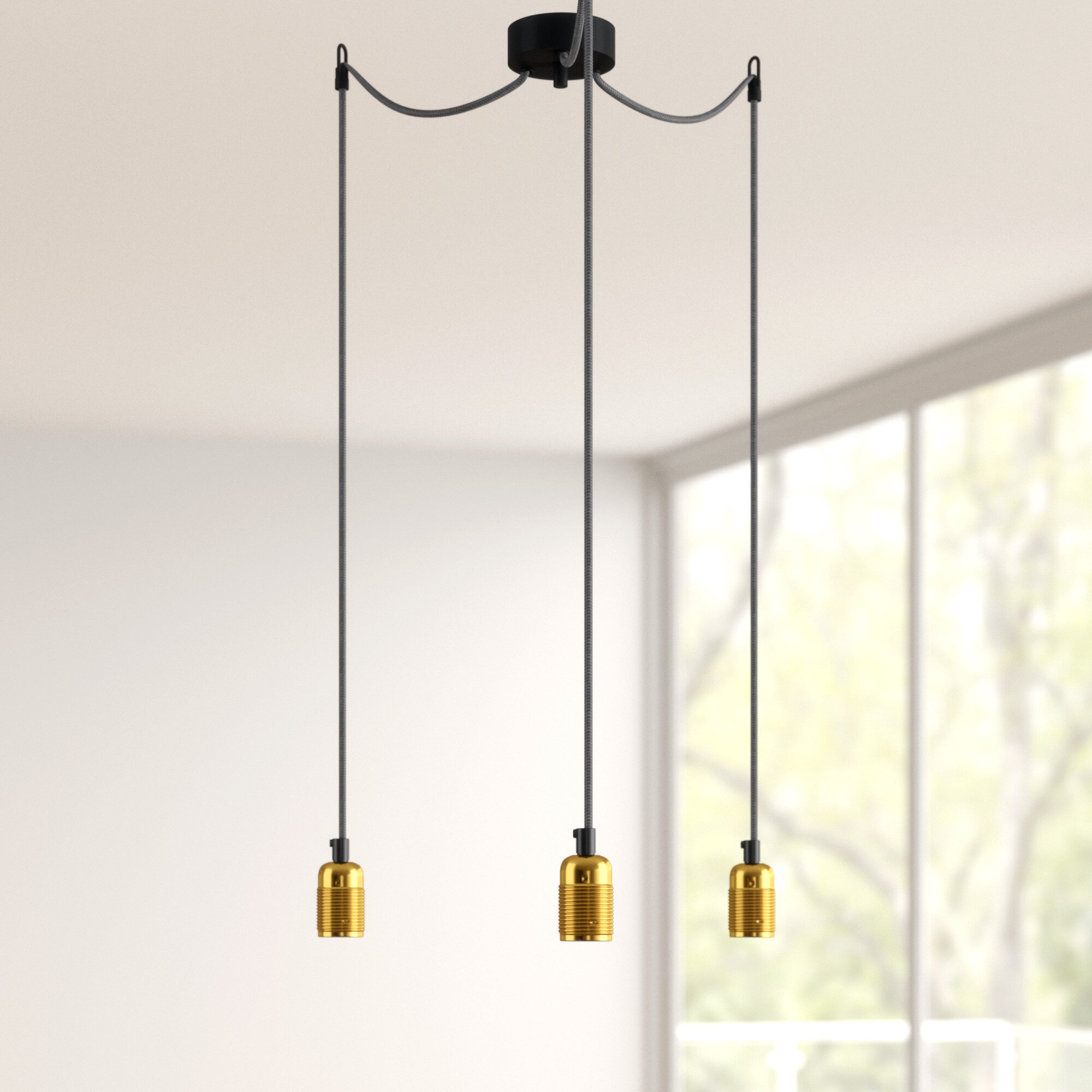 Fjorde Co Davin 3 Light Cluster Pendant Reviews Wayfair Co Uk