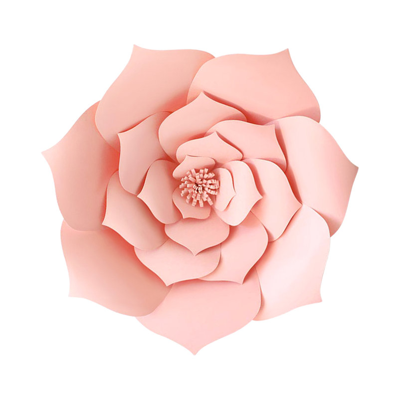 Rose Gold Accents And Leaves Paper Flowers Wall Decor Beautiful Blush And Off White Set Paper Flower Wall Backdrop Accessories Baby Accessories Pizzaterminal Il Com