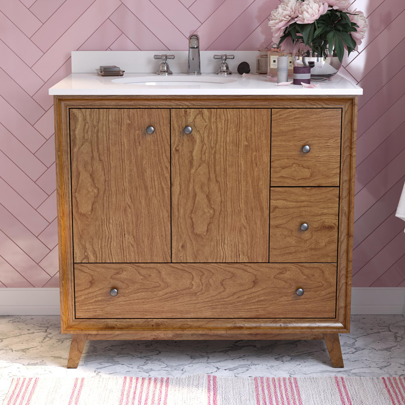 Dorel Living Bleeker 36 Single Bathroom Vanity Set Wayfair Bleeker 36 Single Bathroom Vanity Set