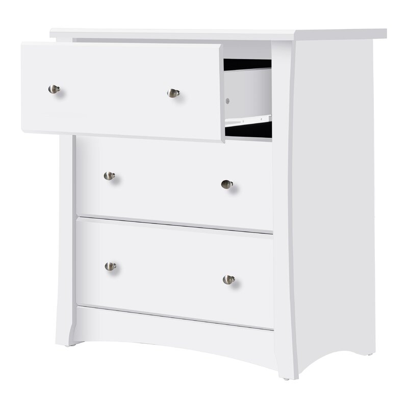 crescent 3 drawer chest