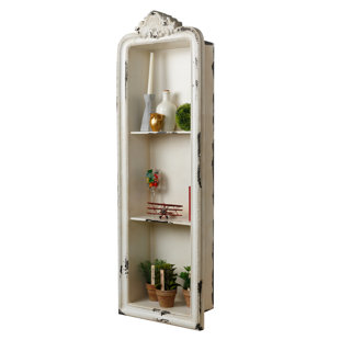 Small Knick Knack Shelves Wayfair Albrecht Rustic Vertical Wall Shelf