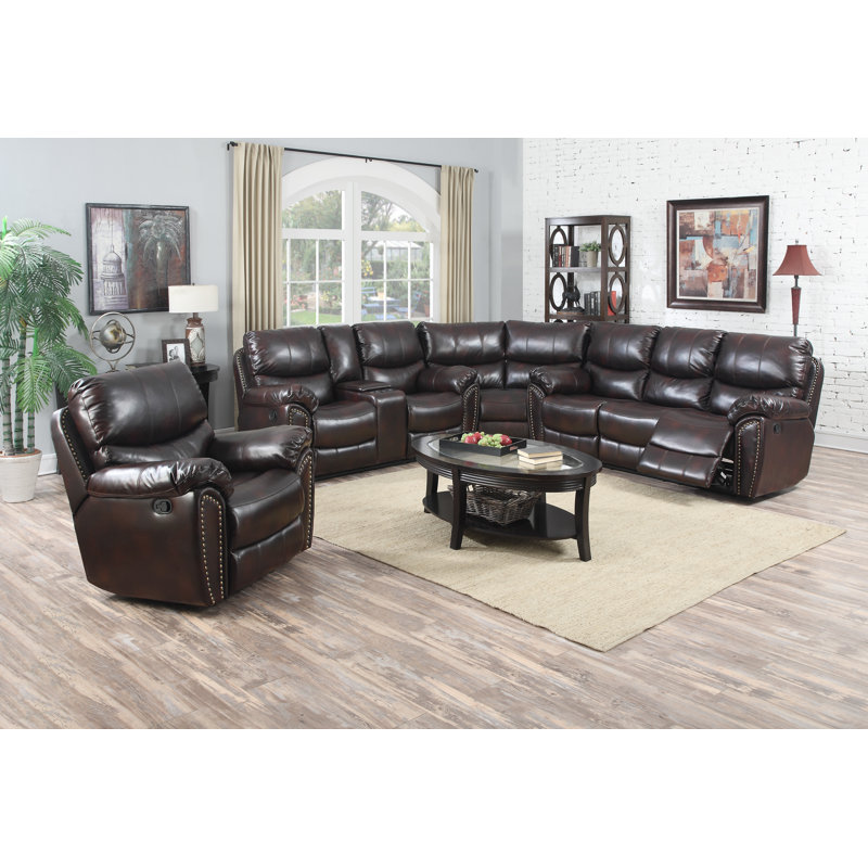 Tombstone Reclining Sectional