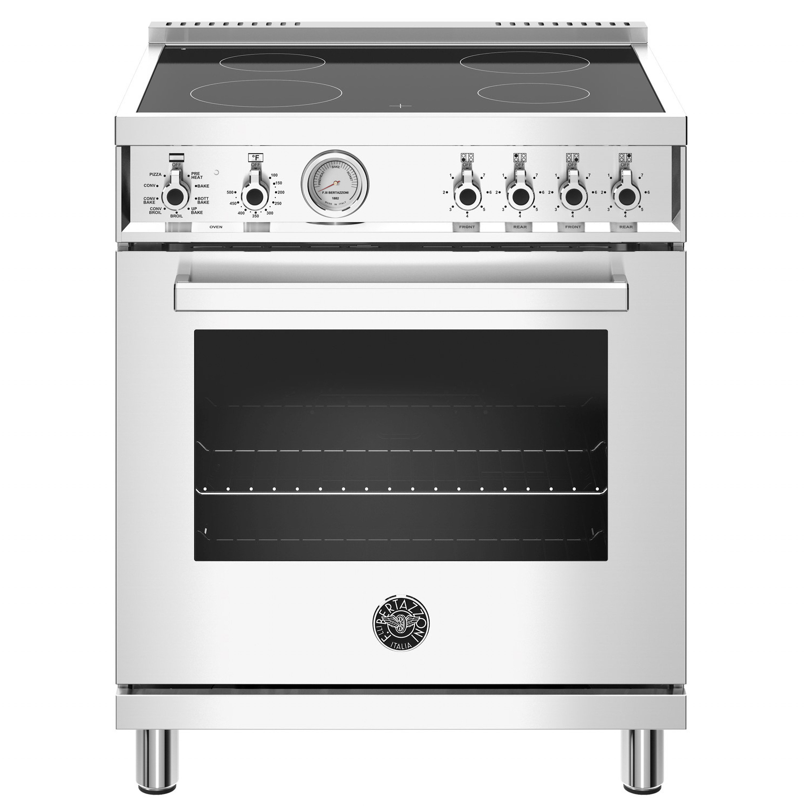 Bertazzoni Professional Series 30" 4.7 Cubic Feet Electric Freestanding
