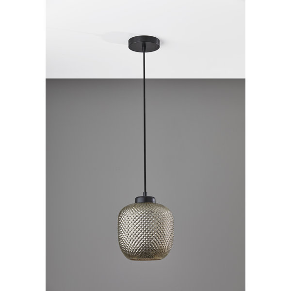 Gracie Oaks Dirks 1 Light Single Jar Pendant Wayfair