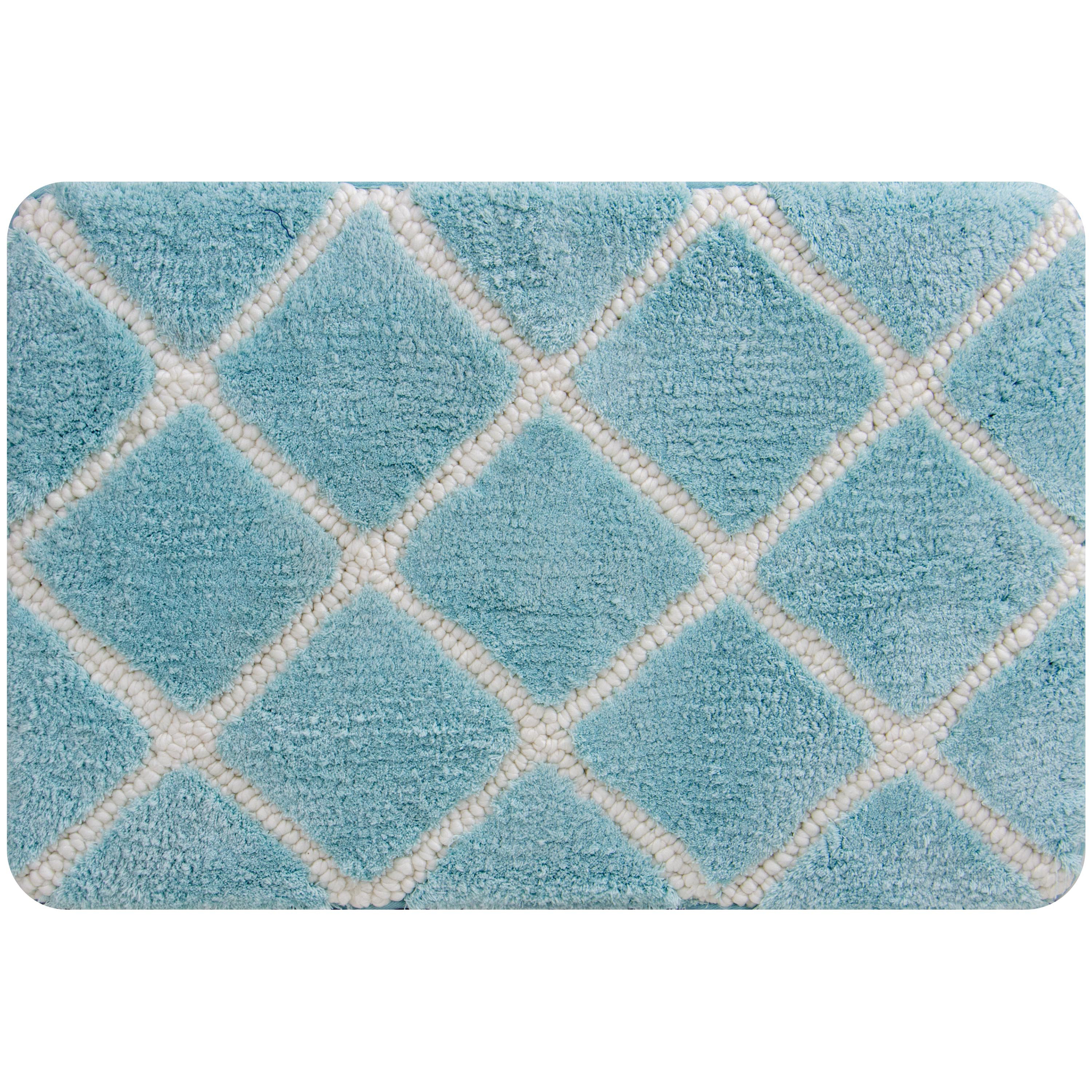 Red Barrel Studio Ludie Trellis Foam Rectangle Non Slip Geometric Bath Rug Reviews Wayfair