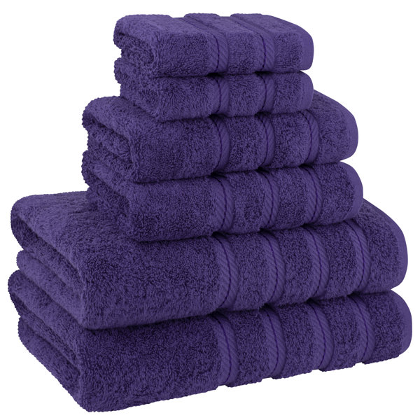2 Bath Lavender Basics Quick Dry Towel Set 