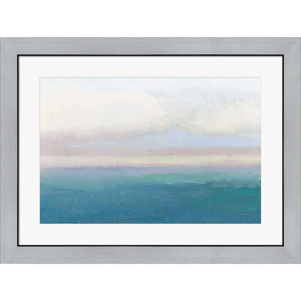 Orren Ellis Blue View by James Wiens Picture Frame Painting Wayfair
