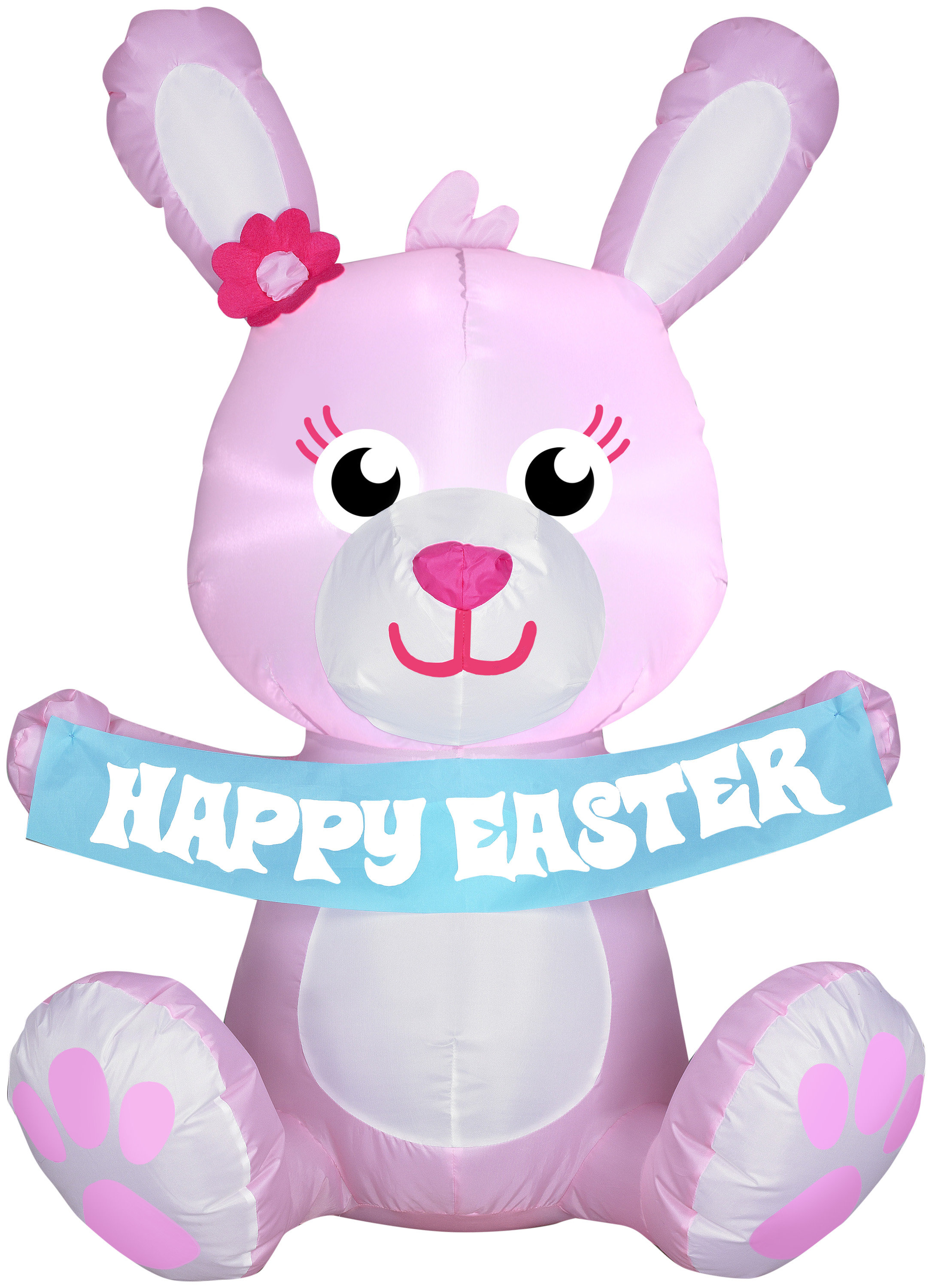 9 White Metal Light Up Happy Easter Bunny Rabbit Nursery Light Battery Operated Nursery Decor Nkc Vietnam Baby