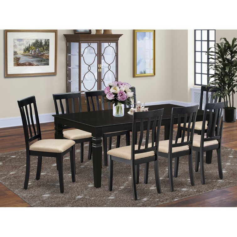 Darby Home Co Apatow Butterfly Leaf Solid Wood Dining Set & Reviews ...