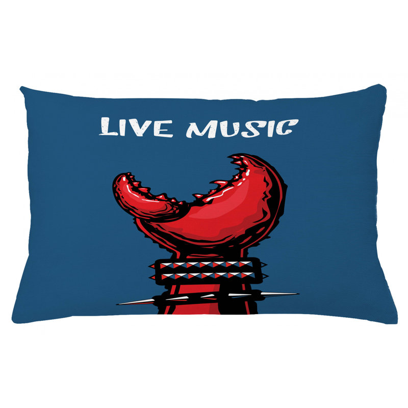East Urban Home Indie Indoor Outdoor Throw Pillow Cover Wayfair