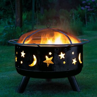Begley Steel Charcoal And Wood Burning Fire Pit By Sol 72 Outdoor