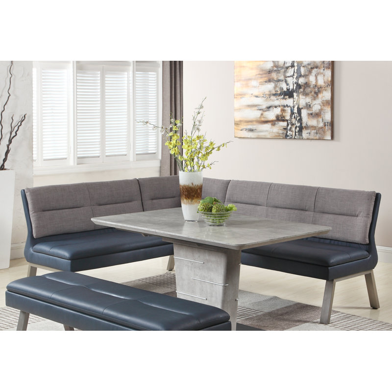 Latitude Run Lefever Corner Storage Bench Reviews Wayfair