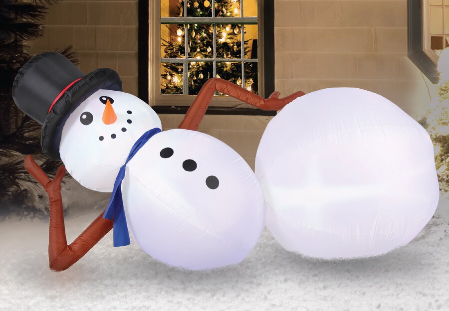 Snowmen & Snowflake Inflatables