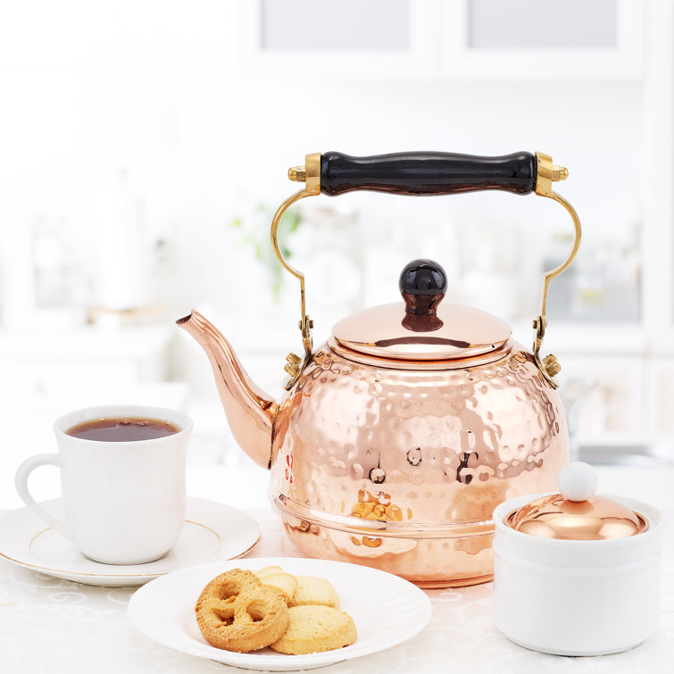 Old Dutch International 2 qt. Copper Stovetop Kettle