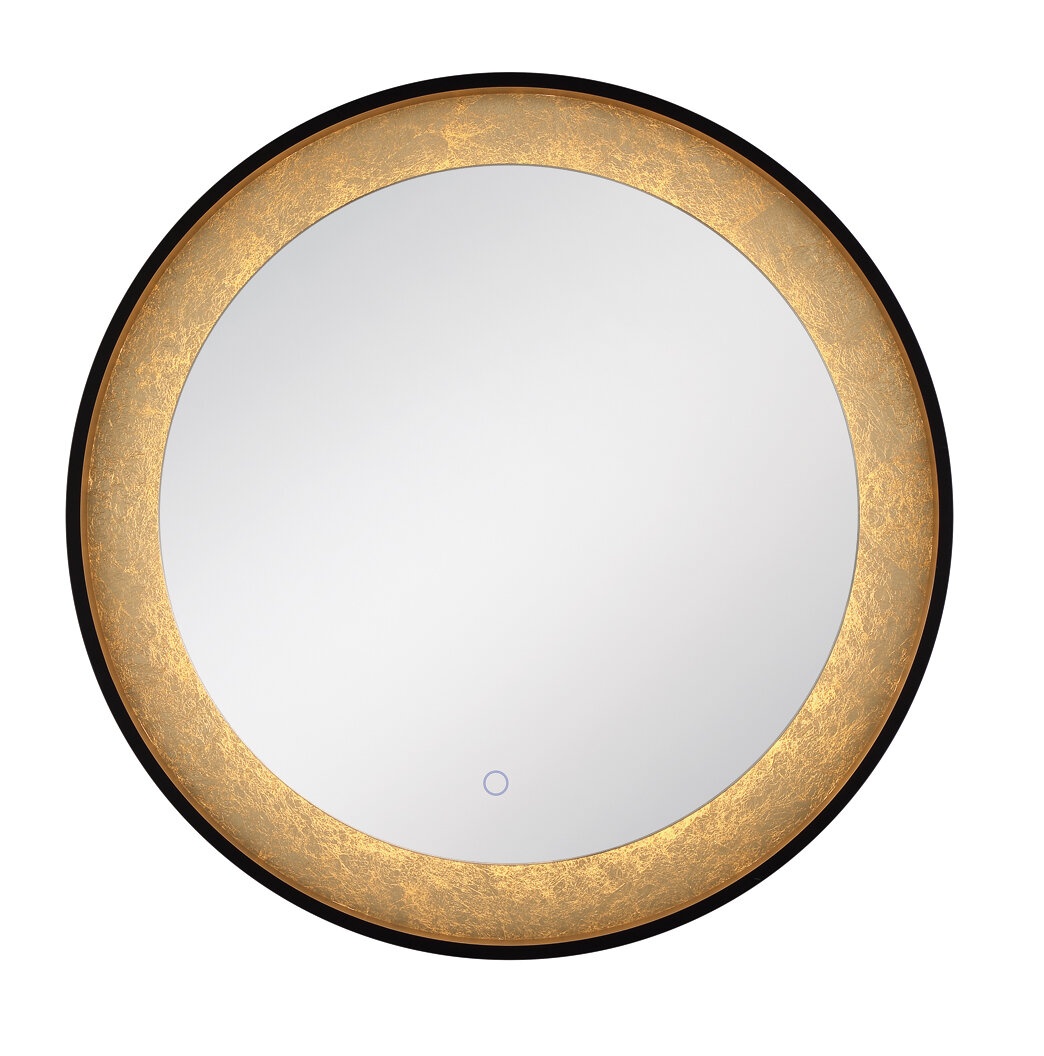 Edge Lit LED Round Vanity Mirror