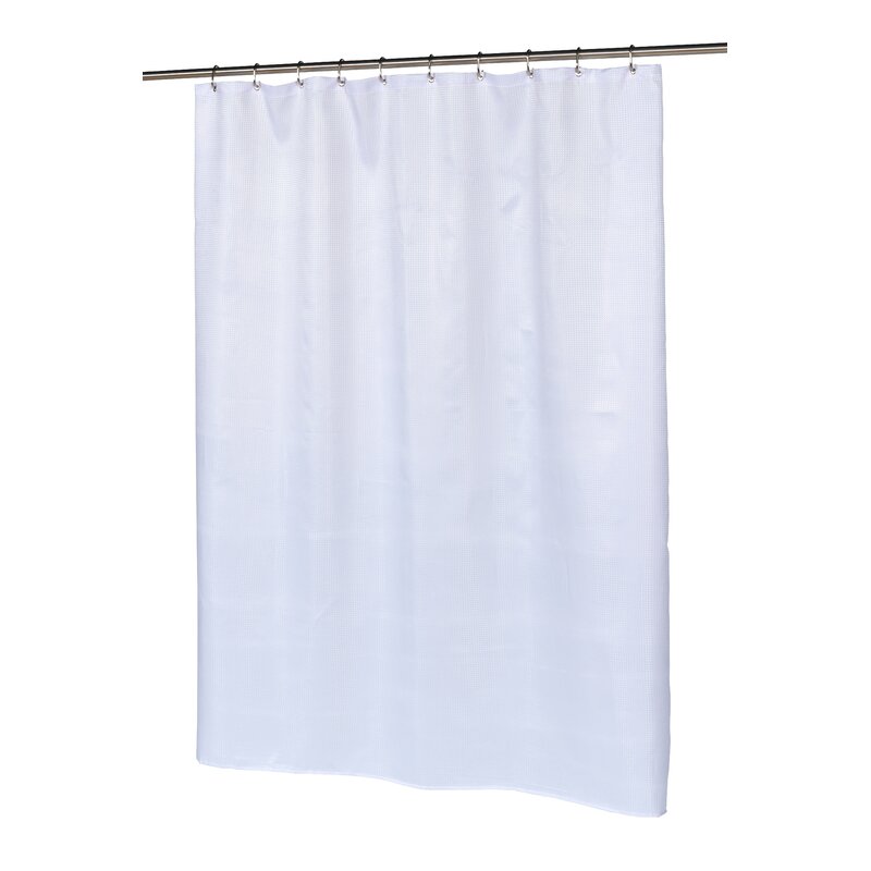 waffle weave shower curtain