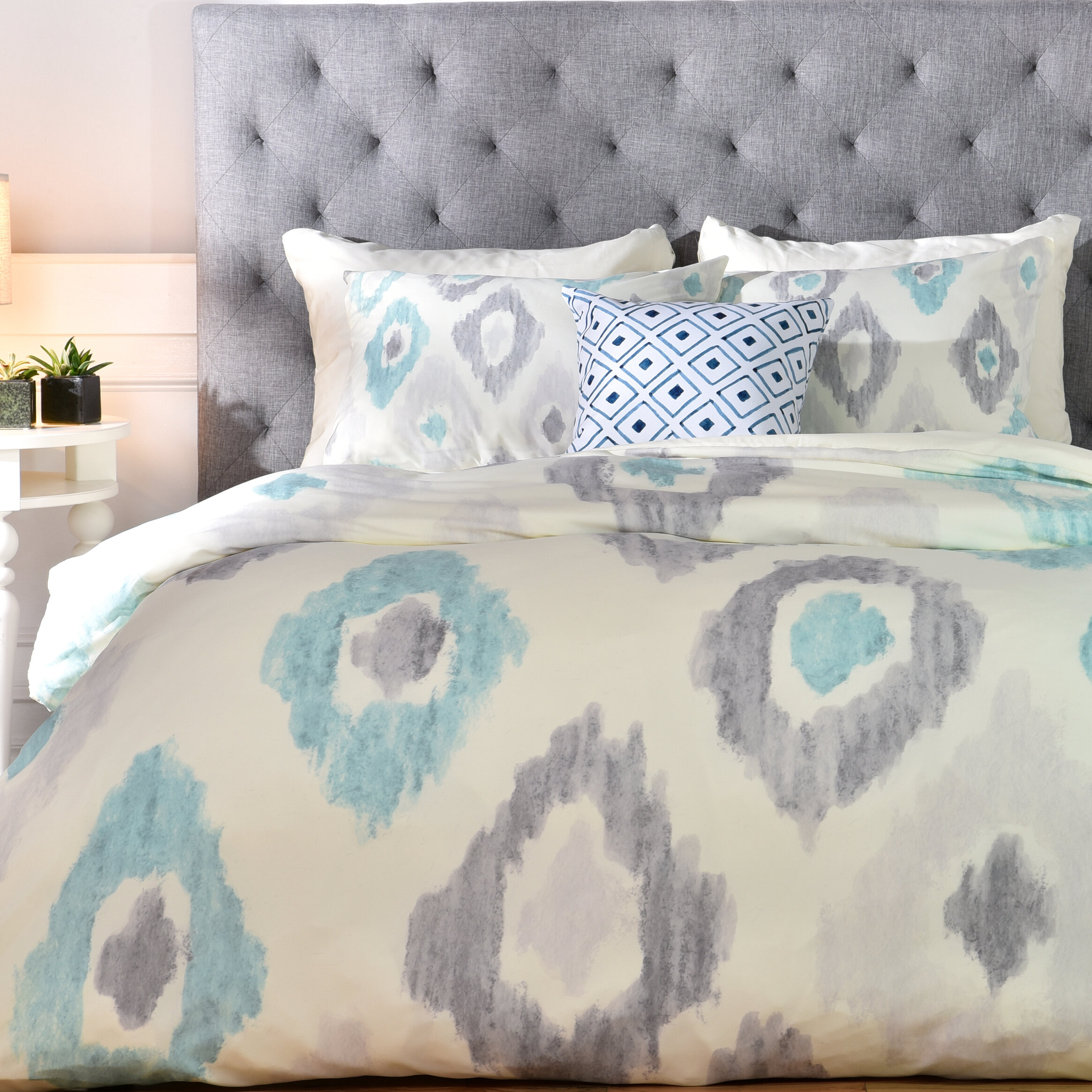 East Urban Home Ikat Duvet Cover Wayfair