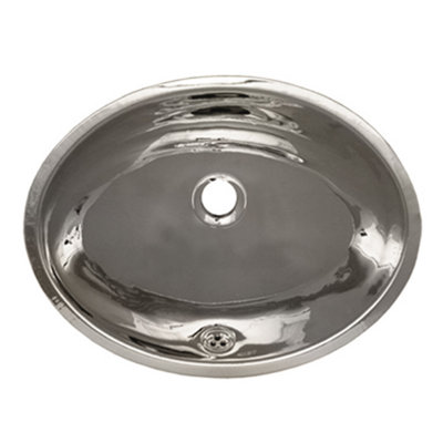 Whitehaus Collection Decorative Oval Undermount Bathroom Sink with ... Whitehaus Collection Decorative Oval Undermount Bathroom Sink with ...