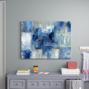 Wade Logan® Blue Morning - Wrapped Canvas Painting & Reviews | Wayfair