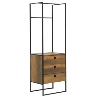 Modern Contemporary Tall Skinny Dresser Allmodern Deshawn Tall 3 Drawer Chest