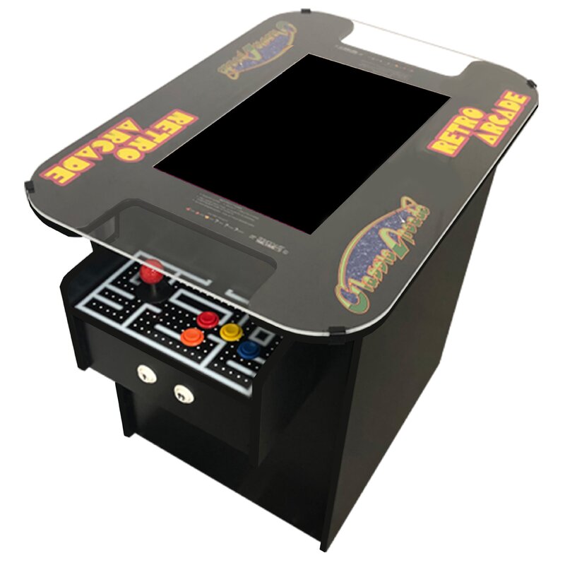 Suncoast Arcade 412 Games XL Cocktail Arcade Game | Wayfair