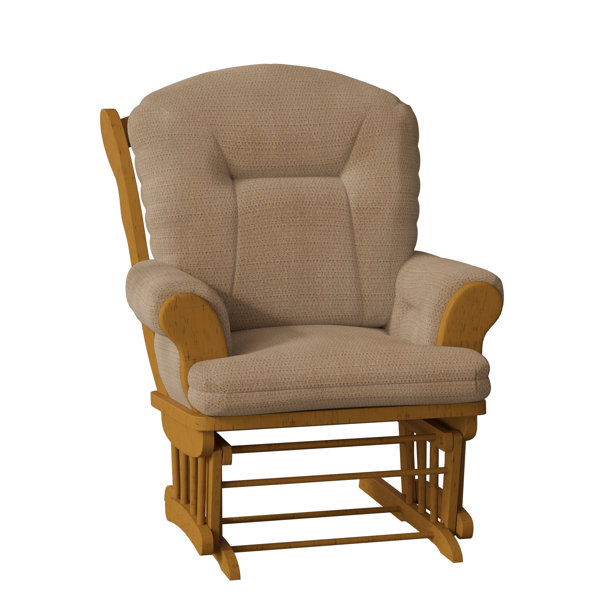 wooden rocker glider chair