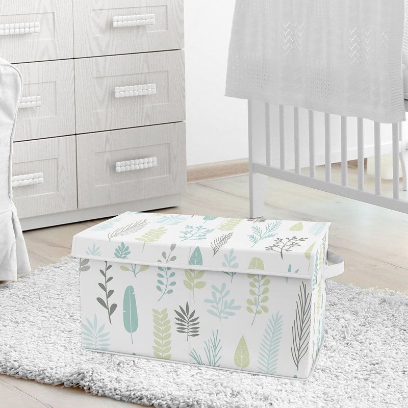 Sweet Jojo Designs Sloth Leaf Toy Box Wayfair