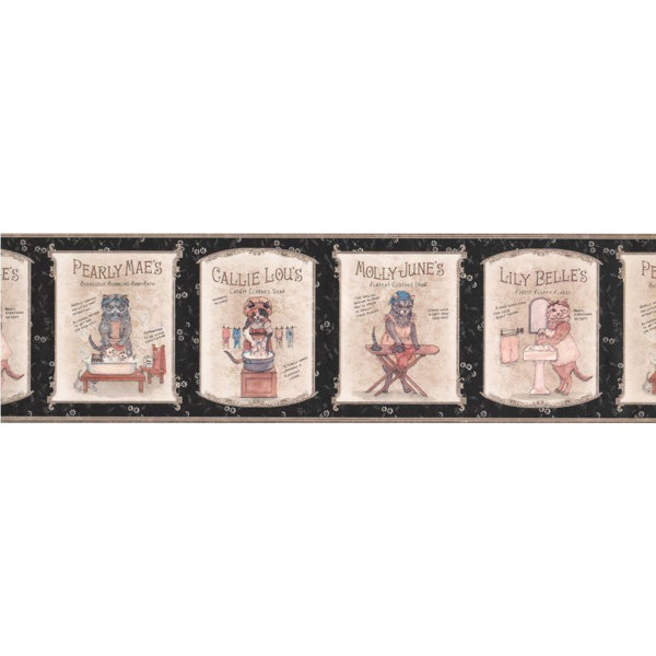 Zoomie Kids Tindall Kids Rhymes 15 L X 7 W Wallpaper Border Wayfair