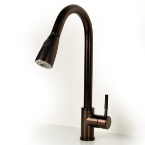 D'Vontz Single Handle Deck Mounted Kitchen Faucet