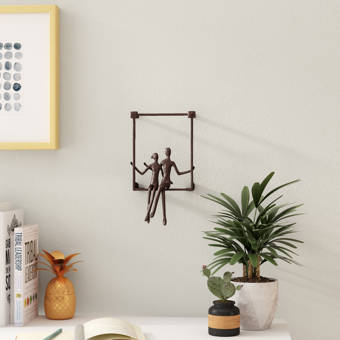 Red Barrel Studio Alta Couple Sitting On A Window Sill Wall Decor