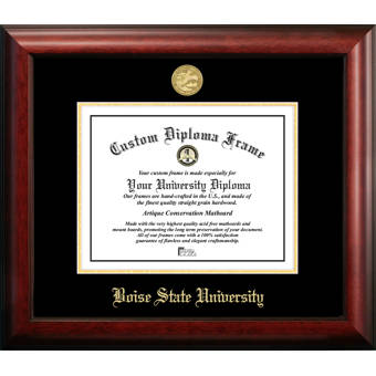 Campus Images Boise State University Embossed Diploma Picture Frame In 110 75 H X 16 25 W X 18 25 D Wayfair