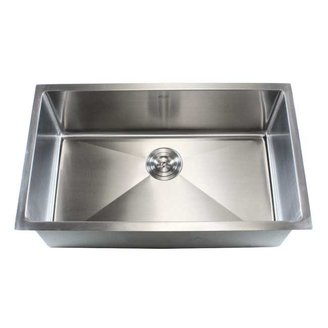 Emodern Decor Ariel 30 X 18 Single Bowl Undermount Kitchen Sink Ariel 30 X 18 Single Bowl Undermount Kitchen Sink
