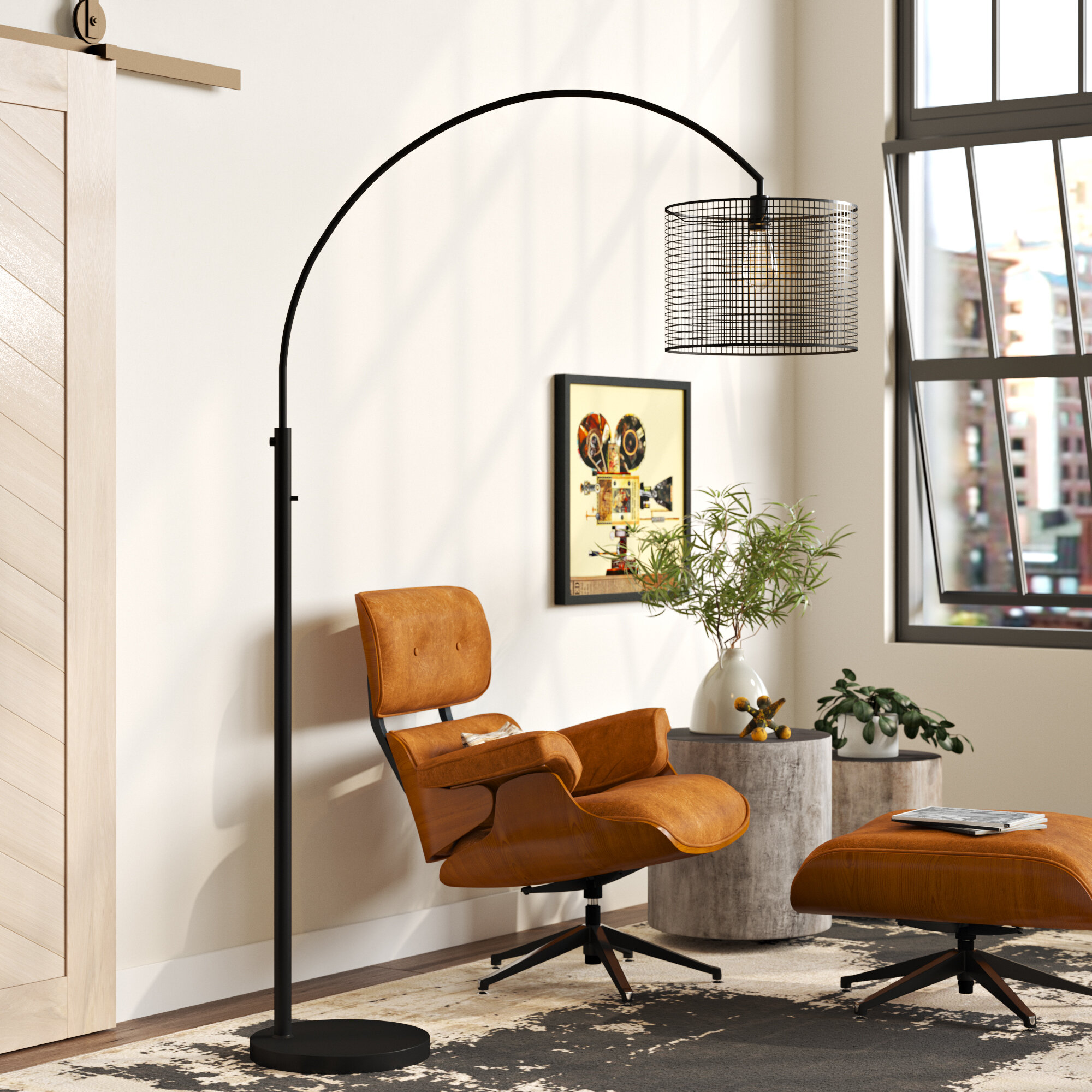 bronson natural floor lamp