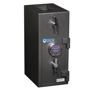 Rotary Hopper Commercial Depository Safe with Electronic Lock by