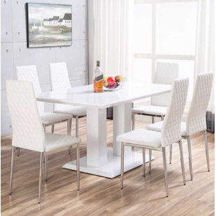 White Gloss Dining Tables Wayfair Co Uk White Gloss Dining Tables Wayfair Co Uk