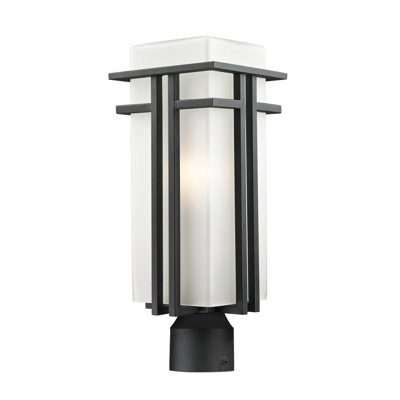 Driden Black 1-Light Hardwired Lantern Head