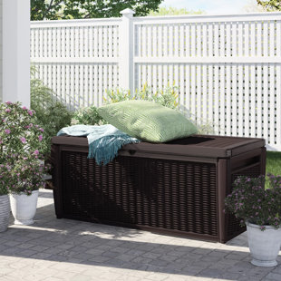 Sol 72 Outdoor™ Coldfield 135 Gallons Gallon Water Resistant Deck Box with Lock